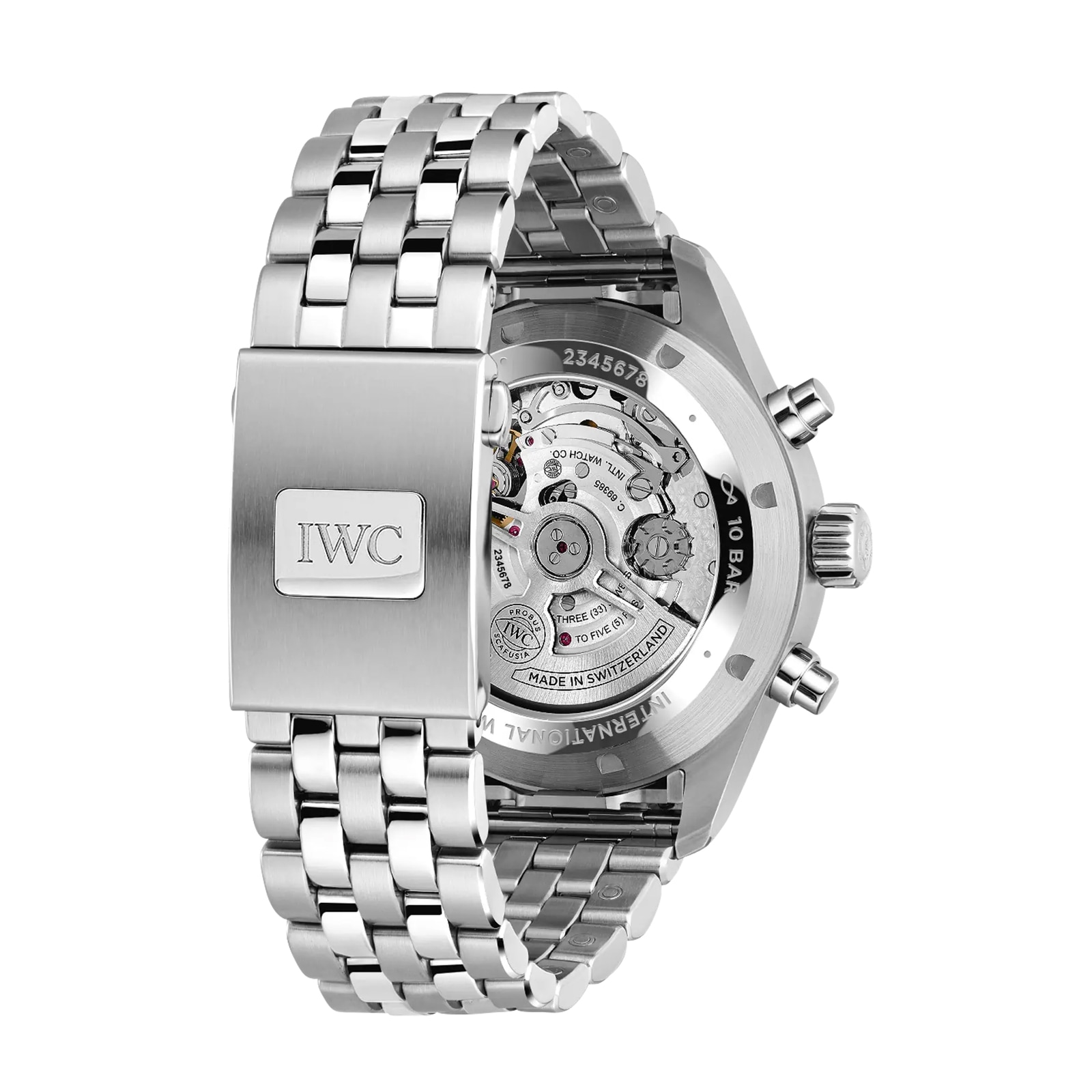 IWC Pilot's Chronograph 43mm Mens Watch Green