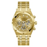 Guess Continental 44mm Mens Watch Gold