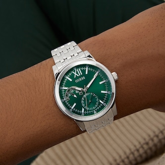 Guess Emerson 42mm Mens Watch Green