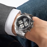 Guess Equity 44mm Mens Watch Black