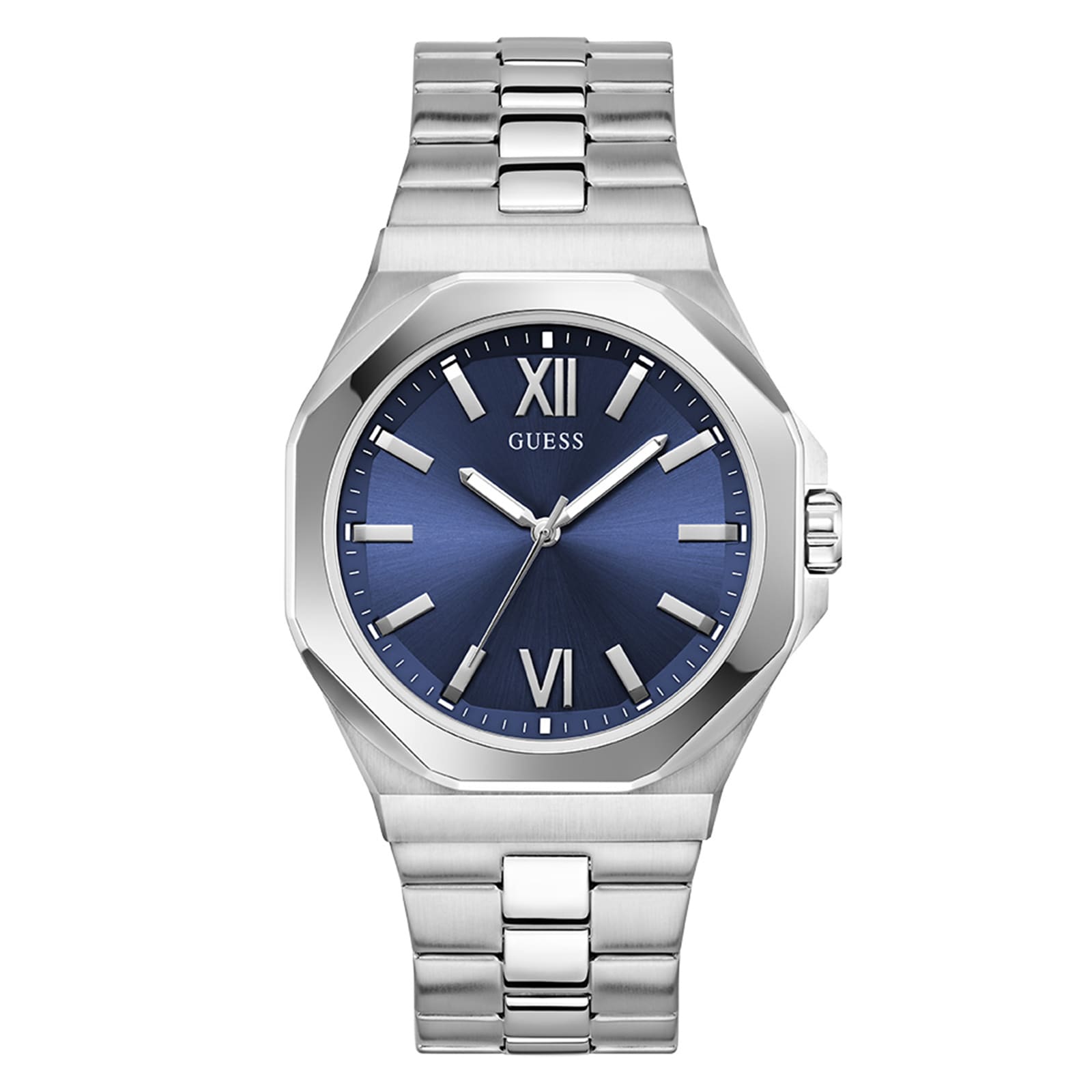 Guess Emperor 41.5mm Mens Watch Blue