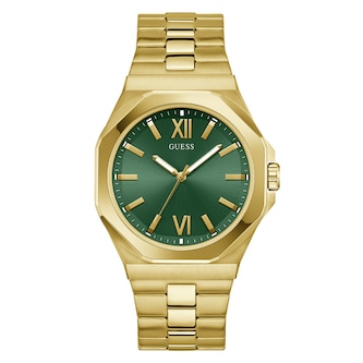 Guess Emperor 42mm Mens Watch Green