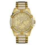 Guess Frontier 48mm Mens Watch Gold