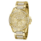 Guess Frontier 48mm Mens Watch Gold