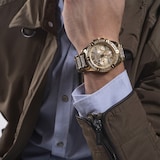 Guess Frontier 48mm Mens Watch Gold