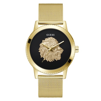 Guess Monarch 44mm Mens Watch Black