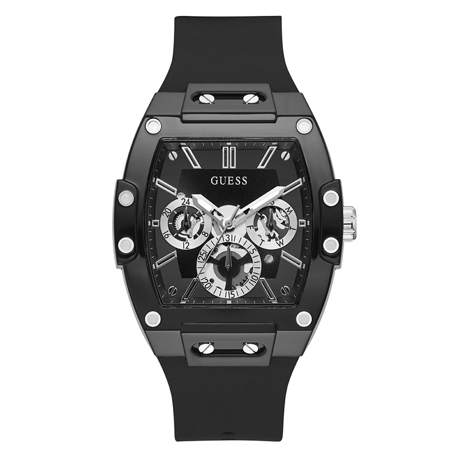 Guess Phoenix 42mm Mens Watch Black