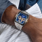 Guess Phoenix 42mm Mens Watch Blue