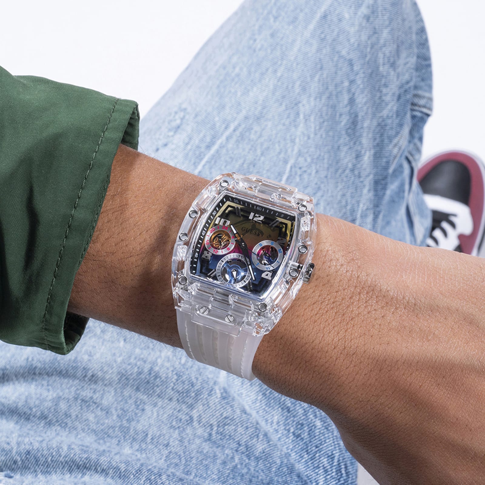 Guess Phoenix 42mm Mens Watch