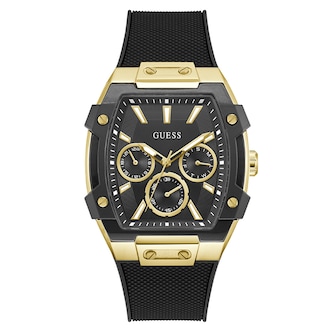 Guess Phoenix 44mm Mens Watch Black