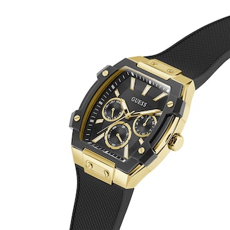 Guess Phoenix 44mm Mens Watch Black
