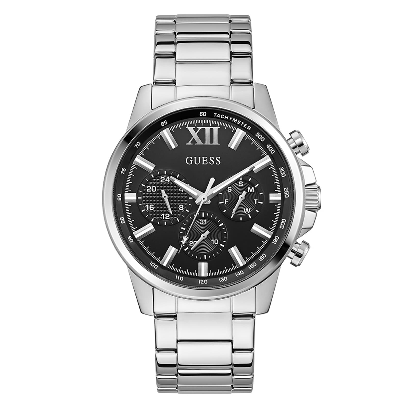 Guess Walker 44mm Mens Watch Black