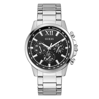 Guess Walker 44mm Mens Watch Black