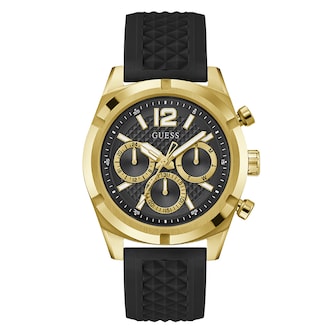 Guess Resistance 44mm Mens Watch Black