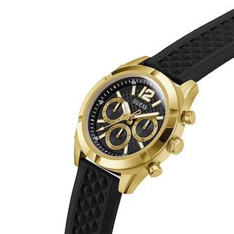 Guess Resistance 44mm Mens Watch Black