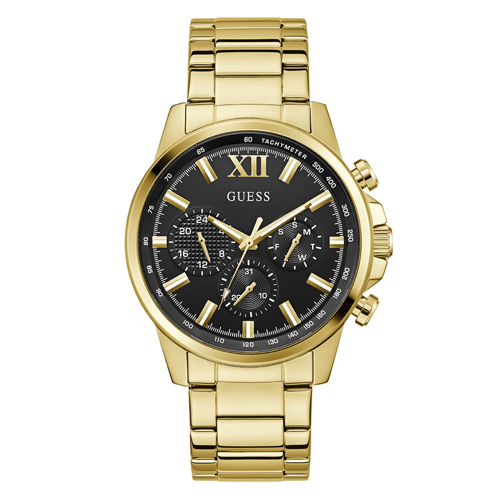 Guess Walker 44mm Mens Watch Black