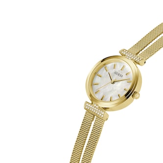 Guess Array 28mm Ladies Watch Mother Of Pearl