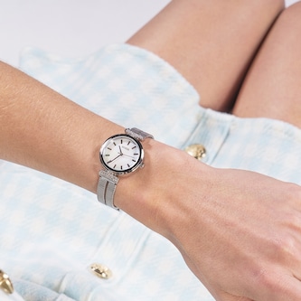 Guess Array 28mm Ladies Watch Mother Of Pearl