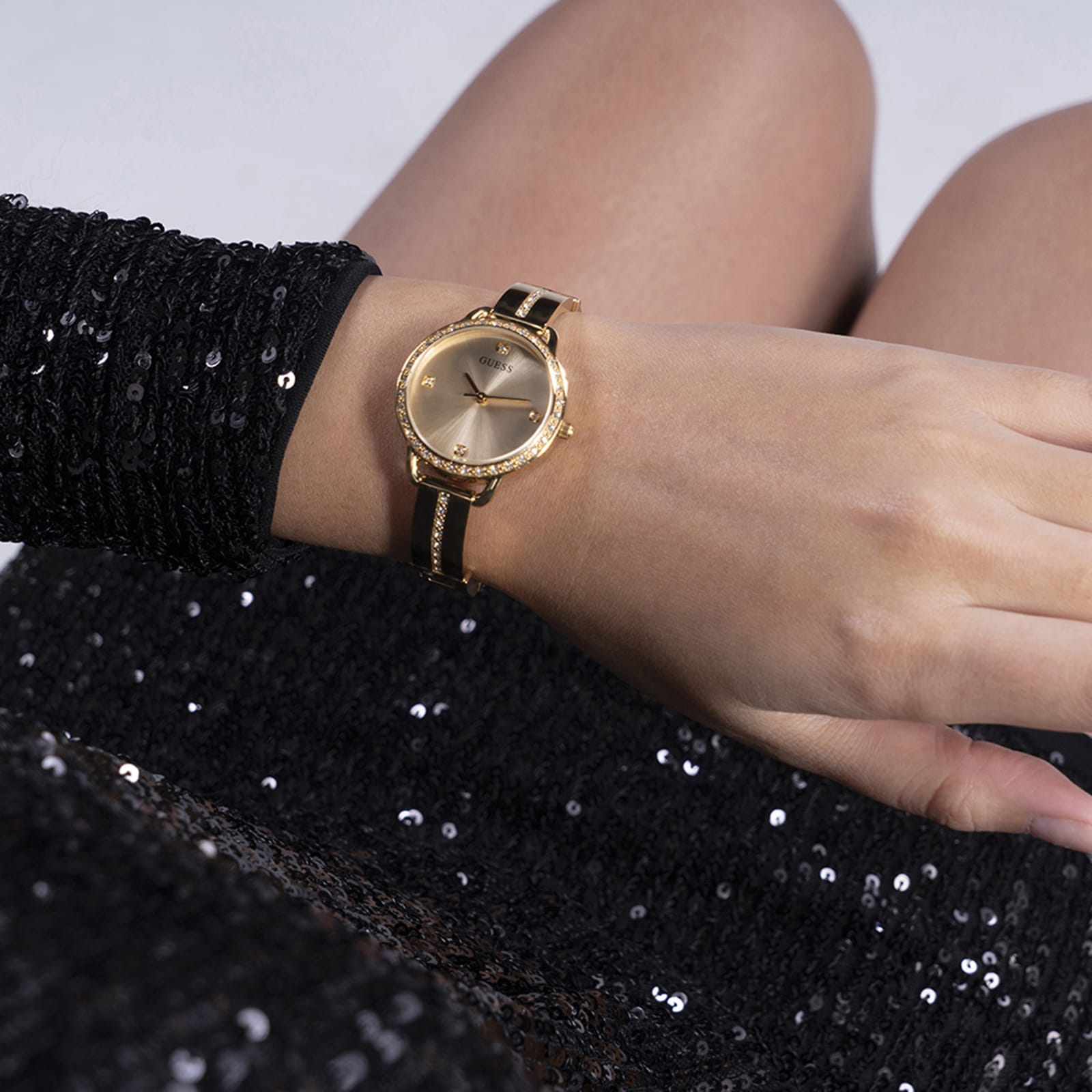 Guess Bellini 30mm Ladies Watch Gold