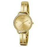 Guess Bellini 30mm Ladies Watch Gold