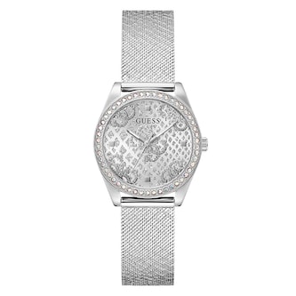 Guess Boa 32mm Ladies Watch Silver