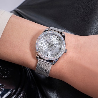 Guess Boa 32mm Ladies Watch Silver