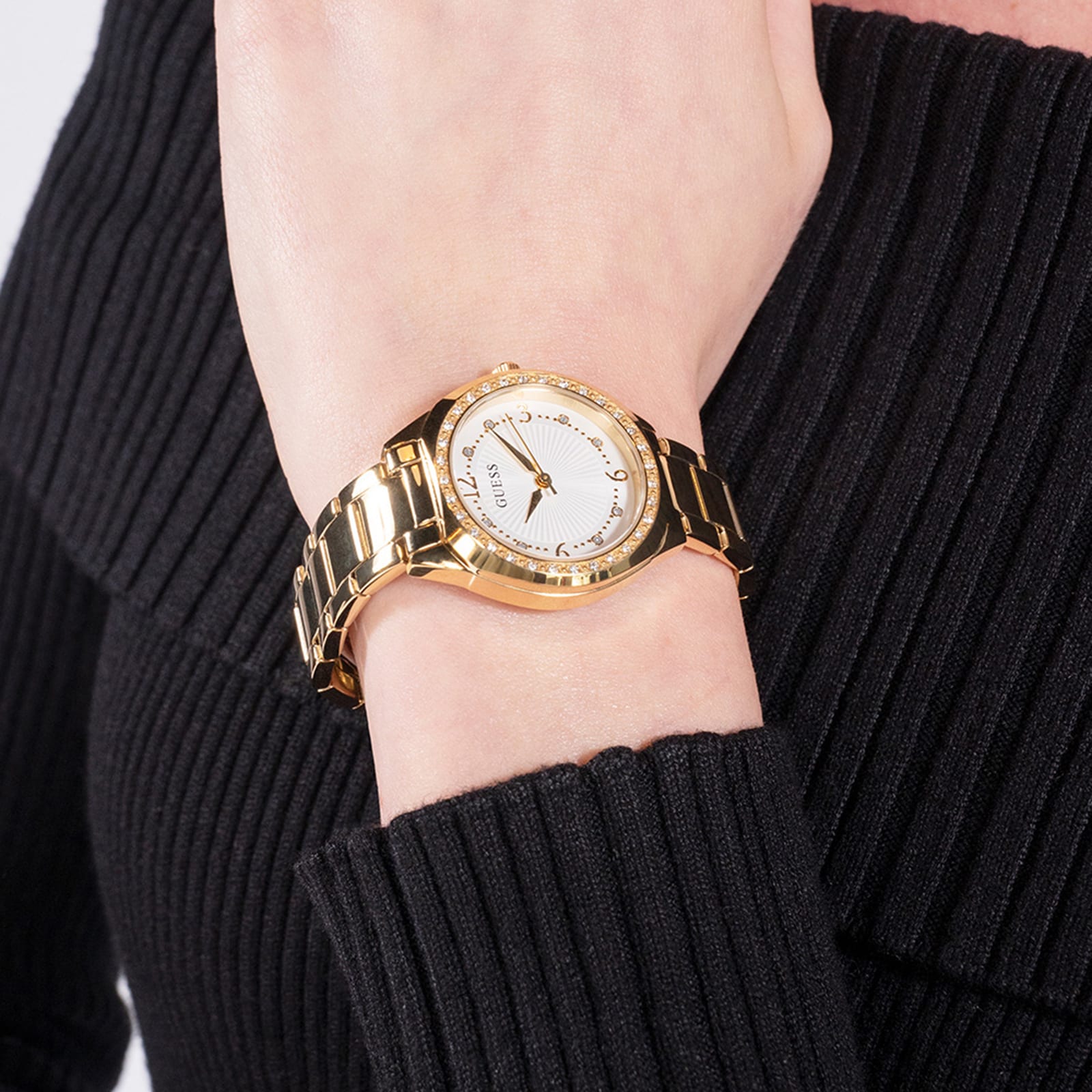 Guess Charlotte 30mm Ladies Watch Silver