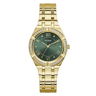 Guess Cosmo 36mm Ladies Watch Green