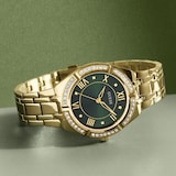Guess Cosmo 36mm Ladies Watch Green