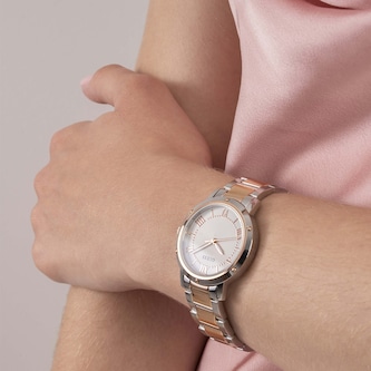 Guess Dawn 34mm Ladies Watch White