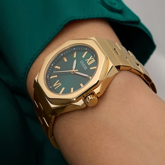 Guess Empress 34mm Ladies Watch Green