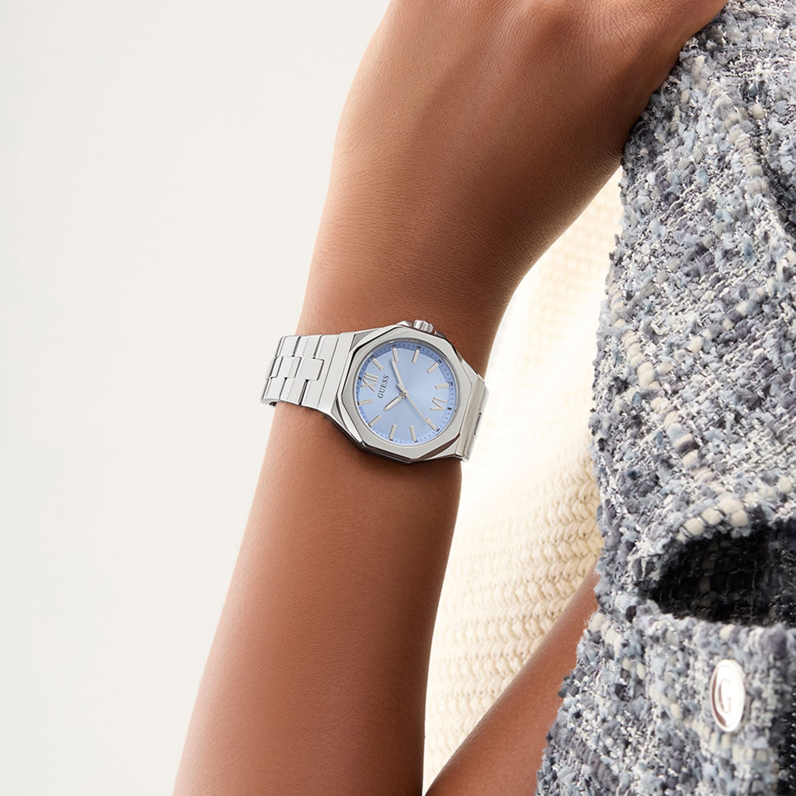 Guess Empress 34mm Ladies Watch Blue