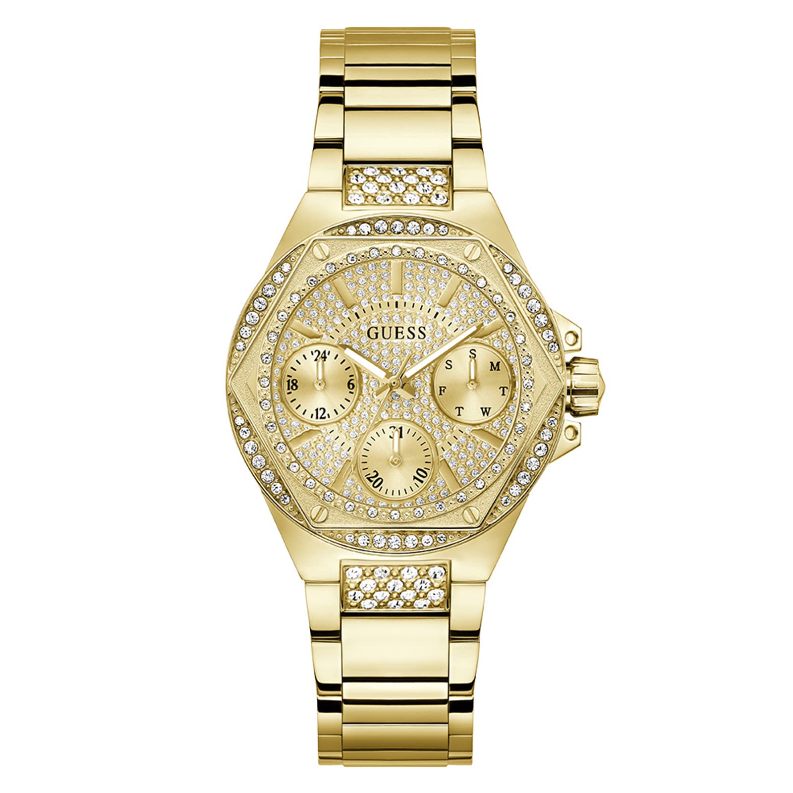 Guess Envy 38mm Ladies Watch Gold Guess Envy 38mm Ladies Watch Gold