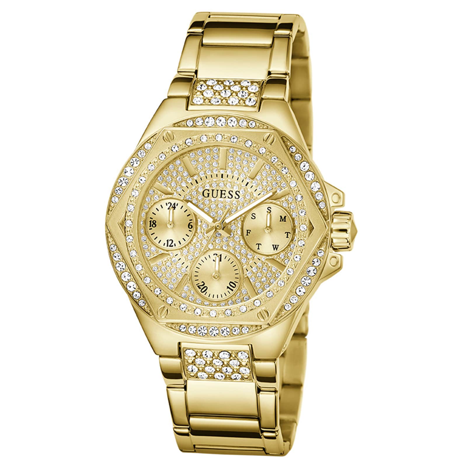 Guess Envy 38mm Ladies Watch Gold Guess Envy 38mm Ladies Watch Gold