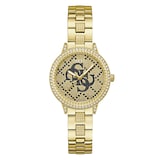 Guess G Lace 34mm Ladies Watch Gold