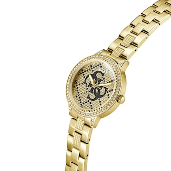 Guess G Lace 34mm Ladies Watch Gold