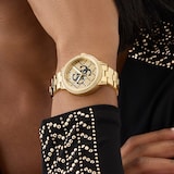 Guess G Lace 34mm Ladies Watch Gold