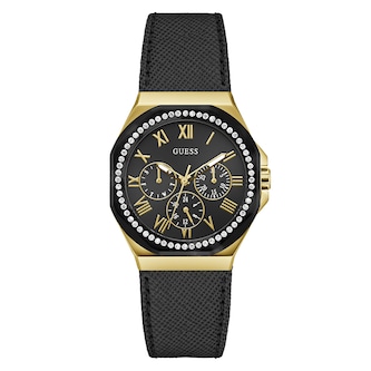 Guess Glaze 36mm Ladies Watch Black