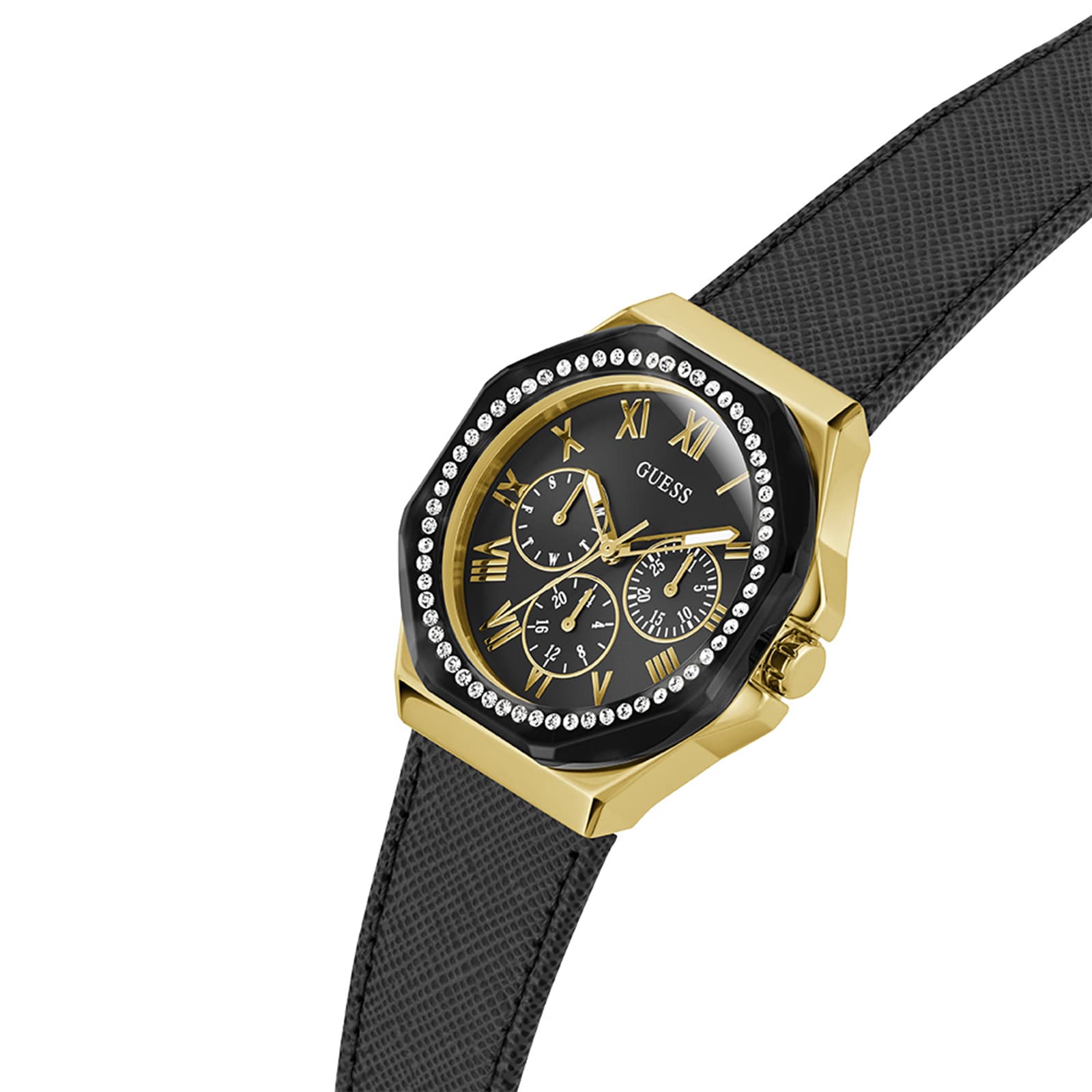 Guess Glaze 36mm Ladies Watch Black
