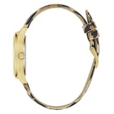 Guess Glitz Plaque 34mm Ladies Watch Gold