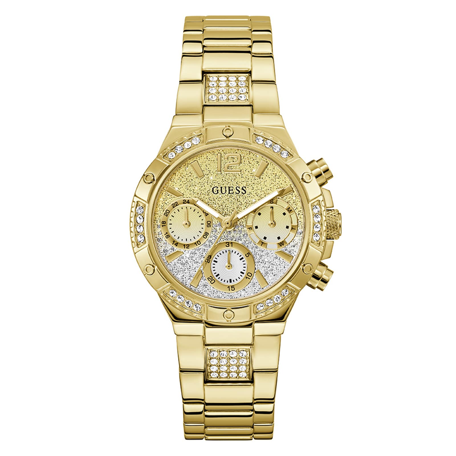 Guess Harlow 38mm Ladies Watch Gold Guess Harlow 38mm Ladies Watch Gold