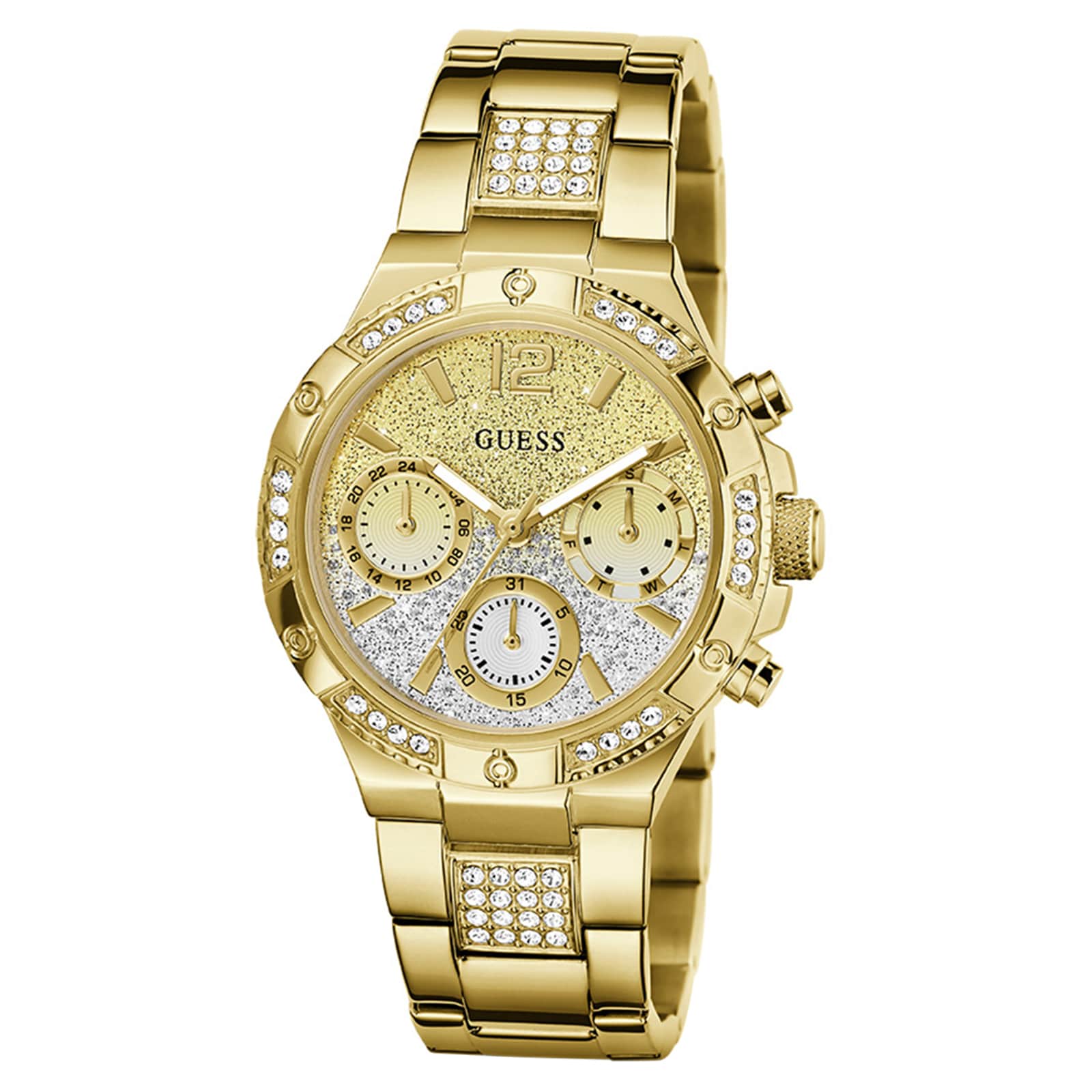 Guess Harlow 38mm Ladies Watch Gold Guess Harlow 38mm Ladies Watch Gold