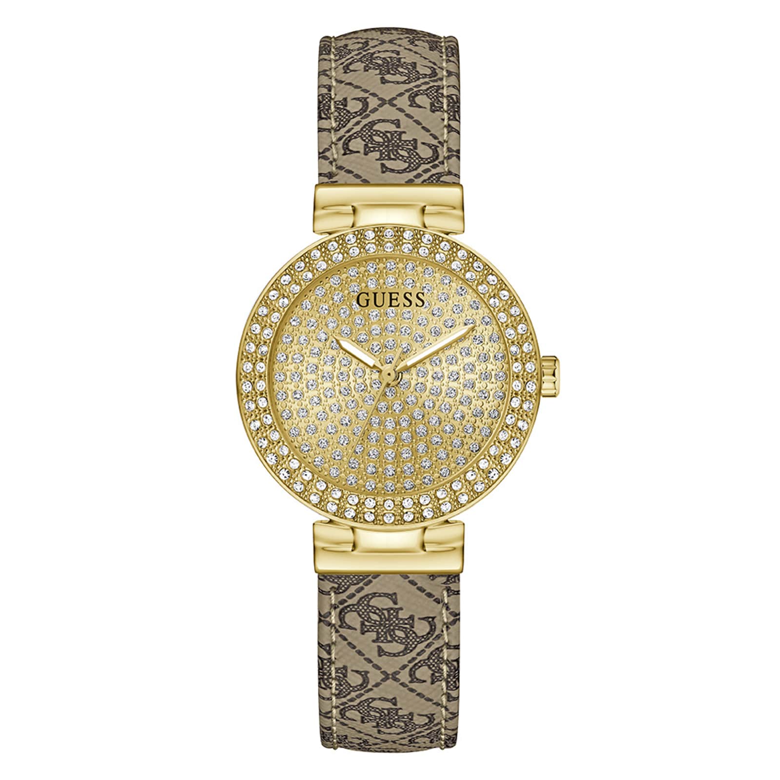 Guess Ivy 32mm Ladies Watch Gold