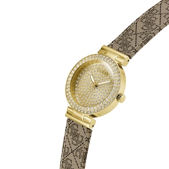 Guess Ivy 32mm Ladies Watch Gold