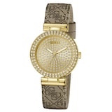 Guess Ivy 32mm Ladies Watch Gold