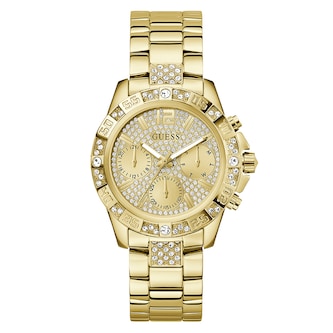 Guess Majesty 40mm Ladies Watch Gold