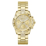 Guess Majesty 40mm Ladies Watch Gold