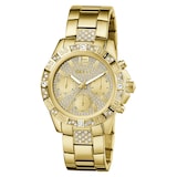 Guess Majesty 40mm Ladies Watch Gold