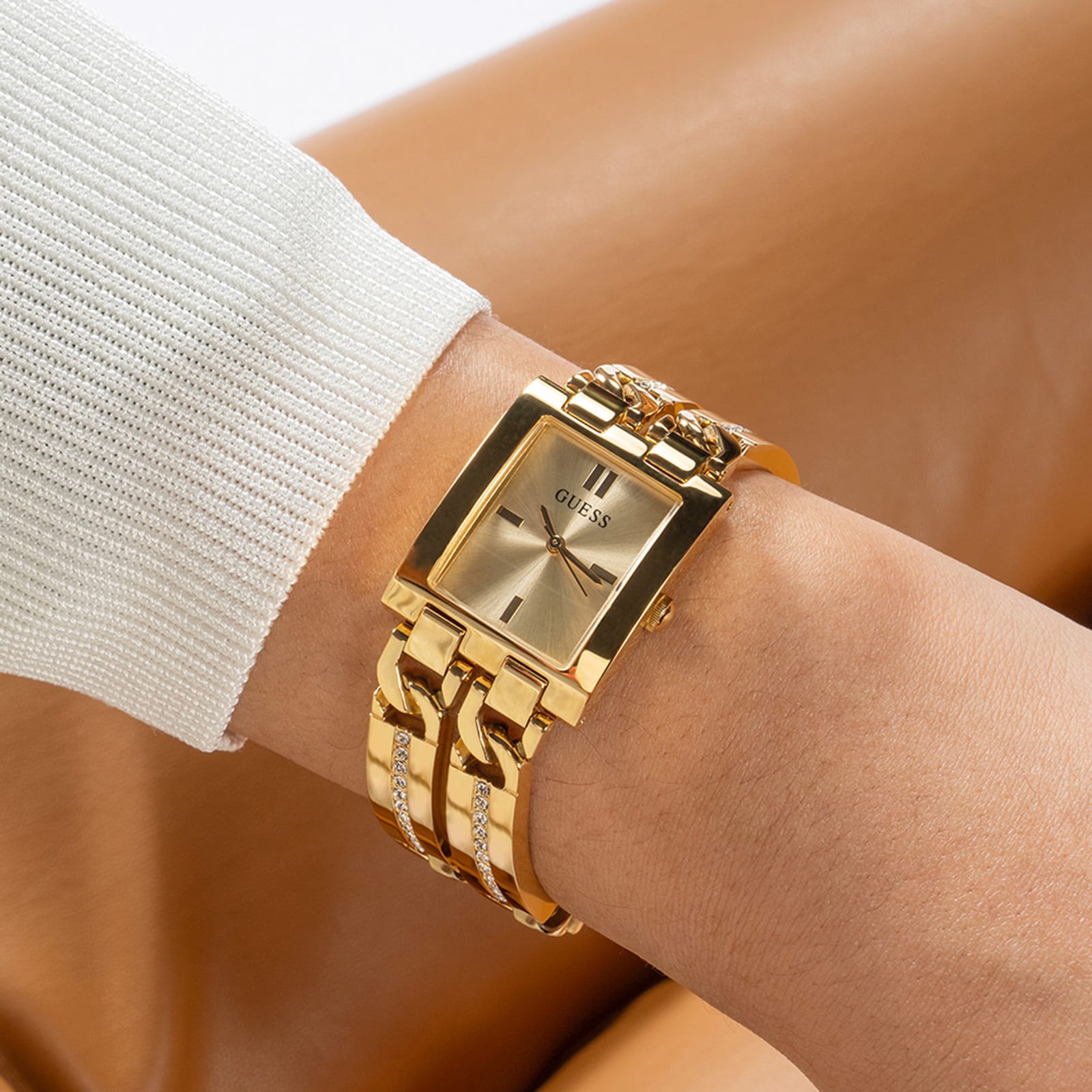 Guess Mod ID 24mm Ladies Watch Gold Guess Mod ID 24mm Ladies Watch Gold