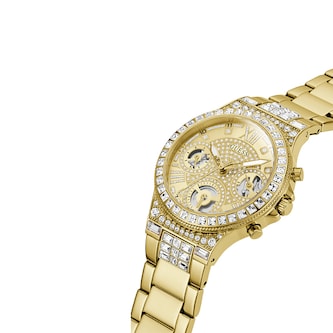 Guess Moonlight 36mm Ladies Watch Gold